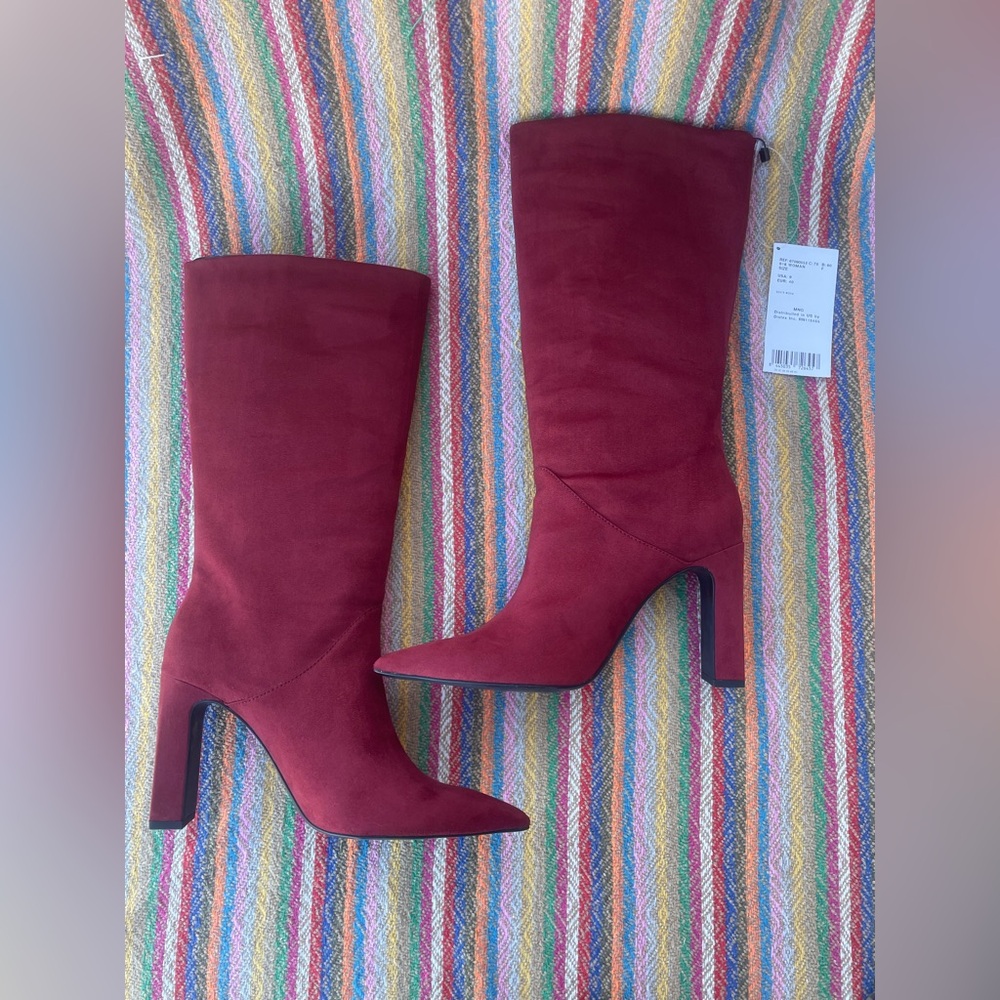 Nwt Mng High Tip Boot Sz 9 - image 3